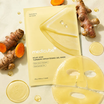 MEDICUBE Kojic Acid Turmeric Gel Mask 4ea