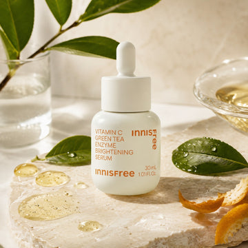 Innisfree Vitamin C Serum - Green Tea Enzyme Brightening Serum 30ml