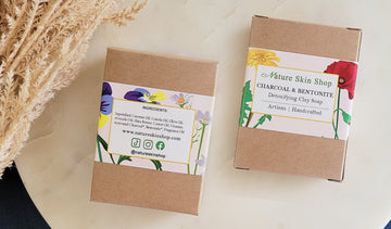 Detoxifying Activated Charcoal and Bentonite Clay Soap, ( For Oily And Acne Skin)