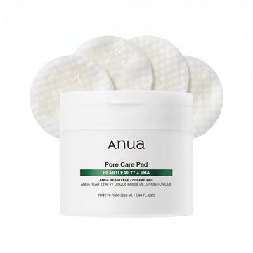 Anua Toner Pad - Heartleaf 77 Clear Pad (70 Pads) for Gentle Care