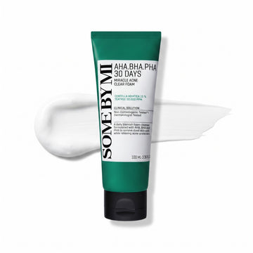 SOME BY MI Cleanser AHA BHA PHA 30 Days Miracle Acne Clear Foam 100ml