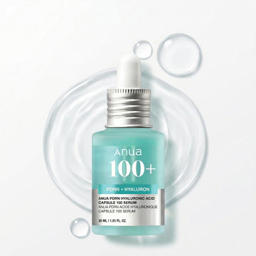 Anua PDRN Serum - Hyaluronic 100 Serum 30ml for Deep Hydration
