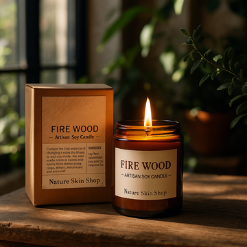 Fireside Artisan Soy Candle - Skincare Lab