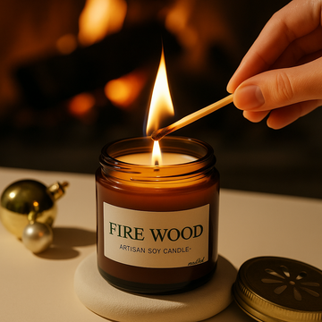 Fireside Artisan Soy Candle - Skincare Lab