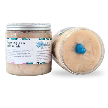 Dead Sea Salt Foaming Body Polish - Skincare Lab