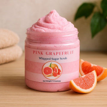 Grapefruit Whipped Sugar Scrub