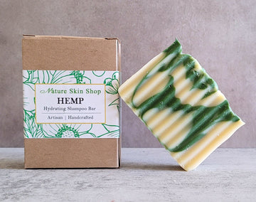 Hemp Shampoo Bar - Hydrating Cold Process Cleanser for Healthy Hair