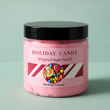 Holiday Candy Whipped Sugar Scrub - Skincare Lab