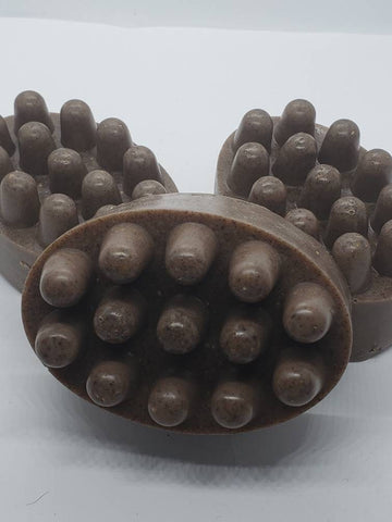 African Black Vegan Soap Massage Shampoo Bar