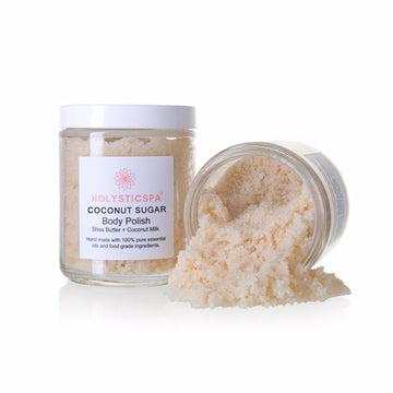 Coconut sugar body polish scrub