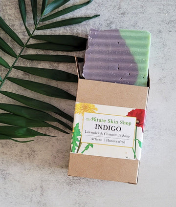 Indigo, Lavender & Chamomile Soap - Skincare Lab