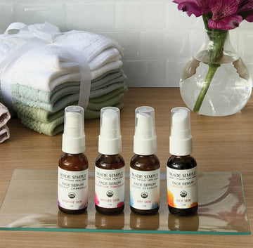 Argan Geranium Face Serum for Dry Skin - Skincare Lab