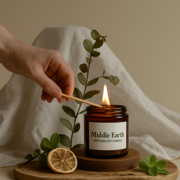 Middle Earth Artisan Soy Candle