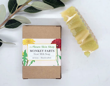 Monkey Farts Goat Milk Natural Soap, Cold Process - Skincare Lab