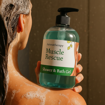 Aromatherapy Muscle Rescue Shower & Bath Gel - Skincare Lab