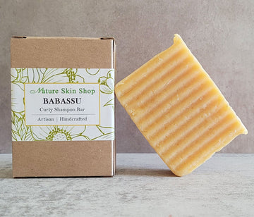 Nourishing Babassu Shampoo Bar, Great for Coarse Hair