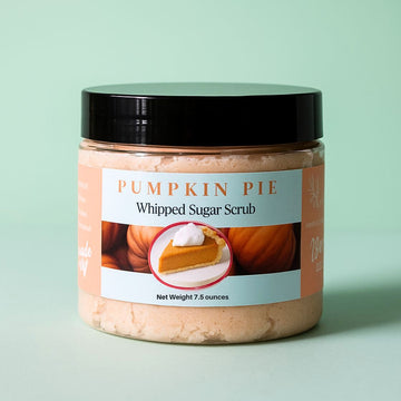Pumpkin Pie Sugar Scrub - Exfoliating Body Scrub for Smooth Skin - Skincare Lab