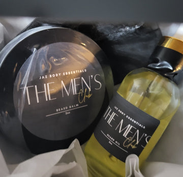 The Men's Club Beard Balm and Beard Oil Gift Set - Skincare Lab