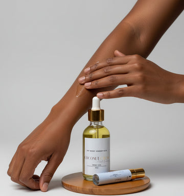 Coconut Cream & Vanilla Bourbon Latte Body Oil & Perfume Set - Skincare Lab