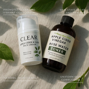 Clear Skin Apple Cider & Sake Cream