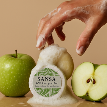 Apple Cider Vinegar Clarifying Sansa Shampoo Bar - Skincare Lab