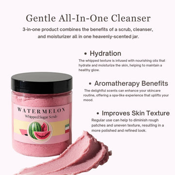 Watermelon Whipped Sugar Scrub - Skincare Lab