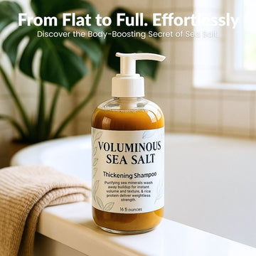 Voluminous Sea Salt Shampoo - Skincare Lab