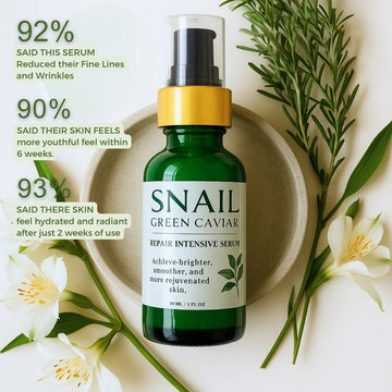 Snail & Green Caviar Smoothing Serum - Skincare Lab