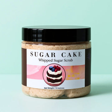 Luscious Sugar Cake Sugar Scrub - Skincare Lab
